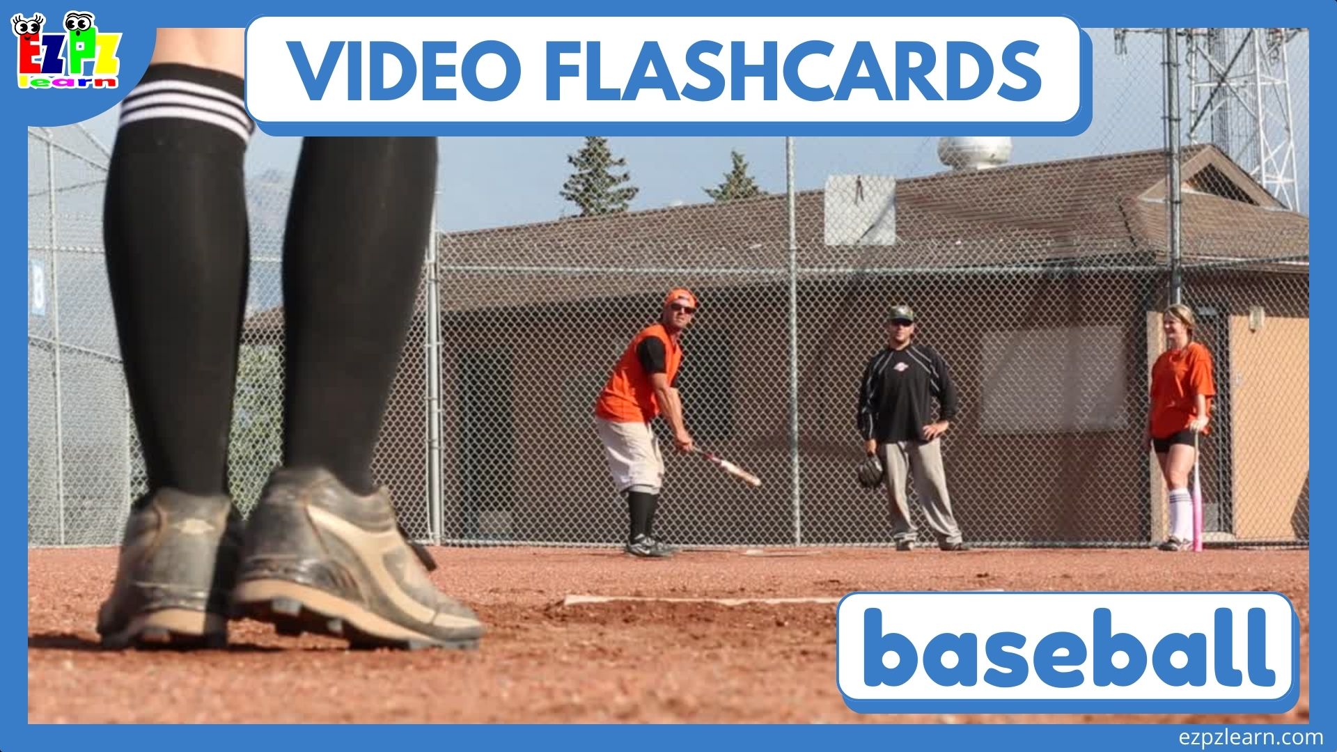 Sports and Activities Vocabulary Video Flashcards for English Language Learners and Kids.